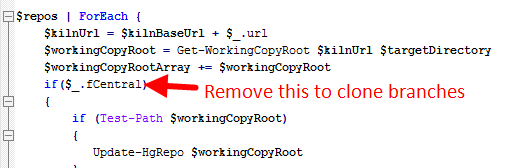 Remove this to clone branches